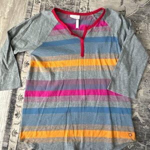 Matilda Jane 435 Tween Striped Tee sz 14